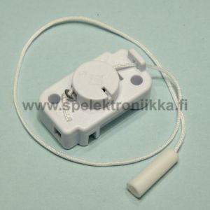 Pull chain sealing lamp switch, wall lamp pull chain switch, pull chain switch for fan, universal pull switch. 2A 250VAC ON - OFF