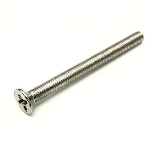 Uppokanta koneruuvi 3mm x 30mm nikkeli