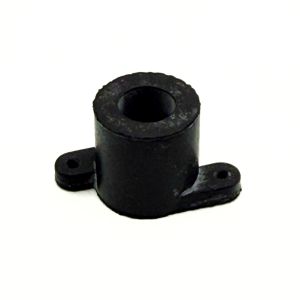 Musta kuminen elektreettikapselipidin 6mm kapseleille