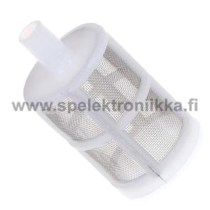 Sihti/suodatin sisähalkaisijaltaan n. 7 mm letkun päähän