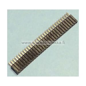 Piikkirimavastake 1 x 40, rasteri 1.27 mm
