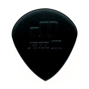 Plektra Jim Dunlop Jazz III stiffo nylon black sharp tip