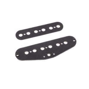 Single Coil Bobbin Flatwork - vintage black fibre set 52mm