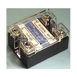 Puolijohderele ohjaus 4 - 32VDC 24 - 280VAC max 40A