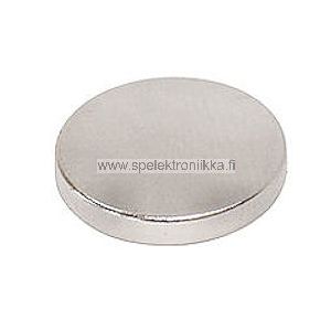 Nappimallin Rare earth magneetti 3 x 18 mm