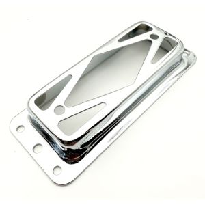 Rickenbacker -tyylin humbucker kuori, kromi