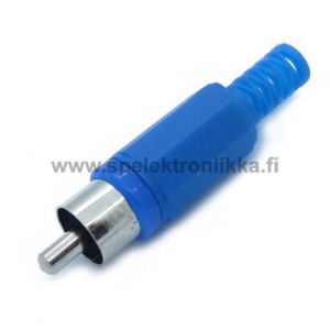 RCA uros sininen muovikuoret