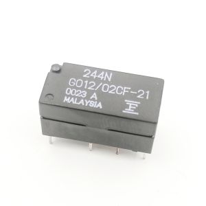 Rele 12V / 2A 2 x vaihto, DIL -kotelo Fujitsu FBR244NG012/02CF
