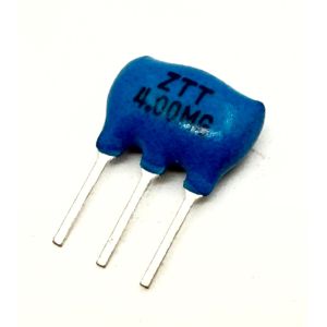 Keraaminen resonaattori kondensaattoreille 4MHz