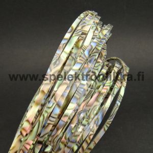 Reunalista 3 mm reunanauha kitaraan ABS, artificial Abalone Pearl FABAP1530