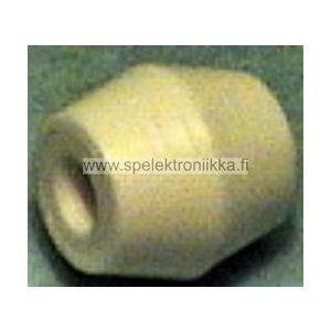 Rubber nut 250315, white OD 8.5 mm