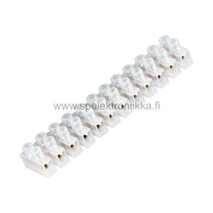 Ruuviliitosrima 12-osainen, max. 10 mm2 kaapeleille