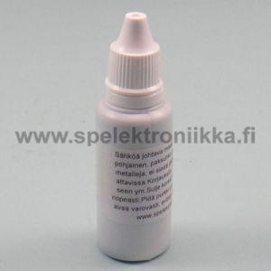 Sähköä johtava maali 30 ml Conductive shielding Paint e-tekstiilit electrically conductive paint musta