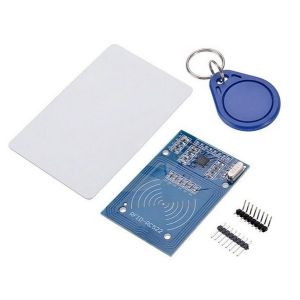 RFID-RC522 13.56MHz mukana myös avaimenperä ja kortti