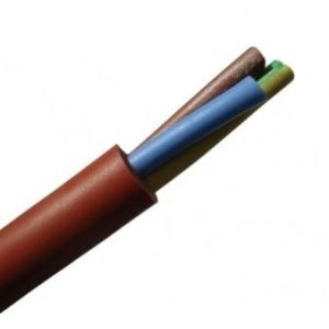 Silikonikaapeli silikonijohto 3 x 0.75mm² -60 ... 180 astetta 300/500V