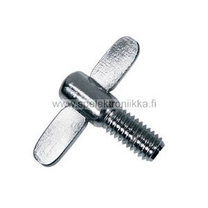 Siipiruuvi 6mm x 15 mm 1kpl