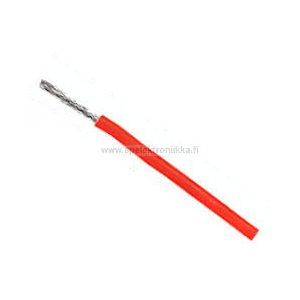 Silikonijohto monisäikeinen 2.50 mm², punainen