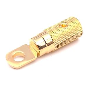 Kaapelikenkä, kullattu, reikä 8 mm, max 30 mm² kaapelille