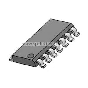 4001 CMOS piiri SO-14 pintaliitos ( SMD ) 4 x 2 input NOR