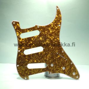 ST -tyylinen pleksi 3 x singlecoil pearl goldenbronze, ST33PGB/WHT/BK/WHT 4PLY