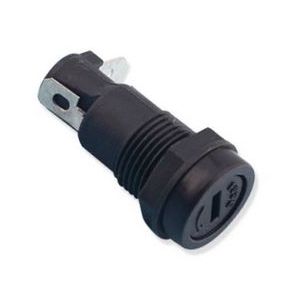 Sulakepesä kotelon seinään 5 x 20 mm sulakkeelle SUPE 12