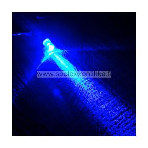 LED 5 mm superkirkas sininen 6000 - 10000mcd