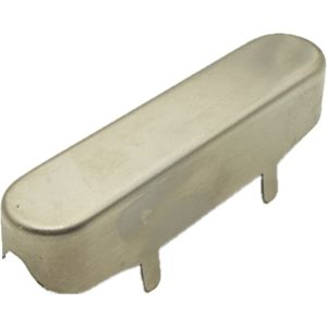Tele kaulamikrofonin metallikuori, vintage nikkeli