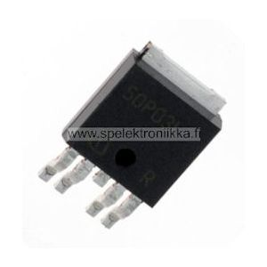 BA00ASFP-E2 Variable 1A regulator with ON / OFF smd TO-252-5