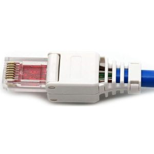 Modular pistoke CAT6 kaapelille 8/8 RJ45 UTP ei työkaluja