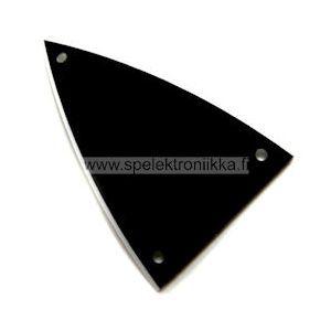 Kaularaudan peitelevy "Hainevä ", black / white, 2ply, Hosco