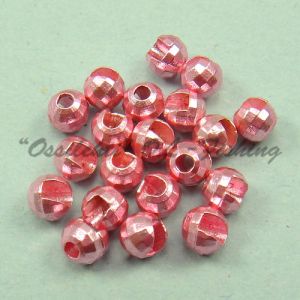 Tungsten Disco Beads Light Pink metallic 4.0 mm 20kpl TFH®