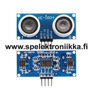 Ultraäänianturi ultraääni etäisyysanturi 3V logiikalla HC-SR04P-3 Arduino tai joku muu ohjaus