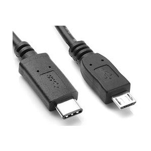 USB 3.0 Type-C / Micro USB B kaapeli,  pituus 1 m