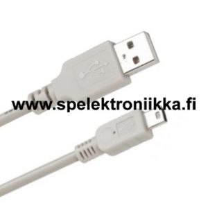USB  A uros / mini USB B mini 5 napainen, 1.5m Häiriönpoistoferriitillä