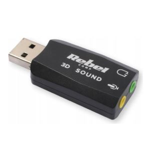 USB äänikortti 5.1 mikrofoni ja kuulokeliitännät Plug'n Play