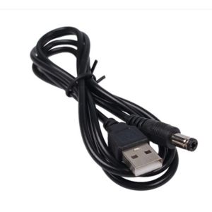 USB DC johto 2.5mm / 5.5mm n. 1m