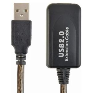 Aktiivinen USB jatkokaapeli 10m USB A uros / USB A naaras