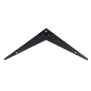 V-tyylinen tailpiece-levy, 6-kielinen, black