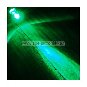 Superkirkas LED 5mm Vihreä 10000 - 12000 mcd
