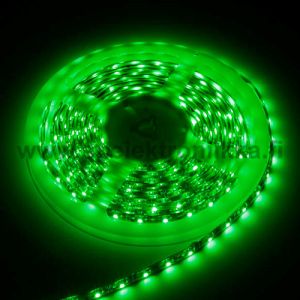 Kosteussuojattu IP63 (silikoni) LED -nauha, vihreä, nimellisjännite 12VDC