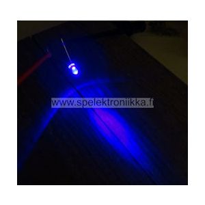 LED 5 mm sinivioletti tyypillisesti 200 mcd