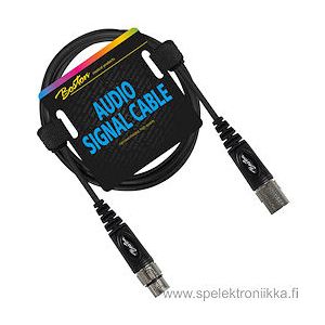 Boston XLR jatkojohto kaapeli U/N 3m, 3 -napainen