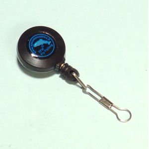 Jojo pin on reel rectractor muovikuorinen jousikannatin 28 mm zinger TFH®