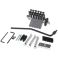 Floyd rose -tyylinen tremolo, 6-kielinen, musta, DL6BK