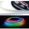 WS2812B RGB LED-nauha 5V IP65 144LED/m 2m