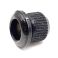 Virityskoneiston holkki, bushing KPH50BLK musta