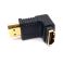 HDMI kulma-adapteri, lähtö ylös