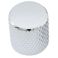 Metallinuppi 18 x 19 push to fit kromi flat 6mm akselille