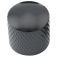 Metallinuppi 18 x 18 push to fit musta dome 6 mm akselille