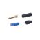 UT NP2X Suora plugi, MONO 6,3mm musta